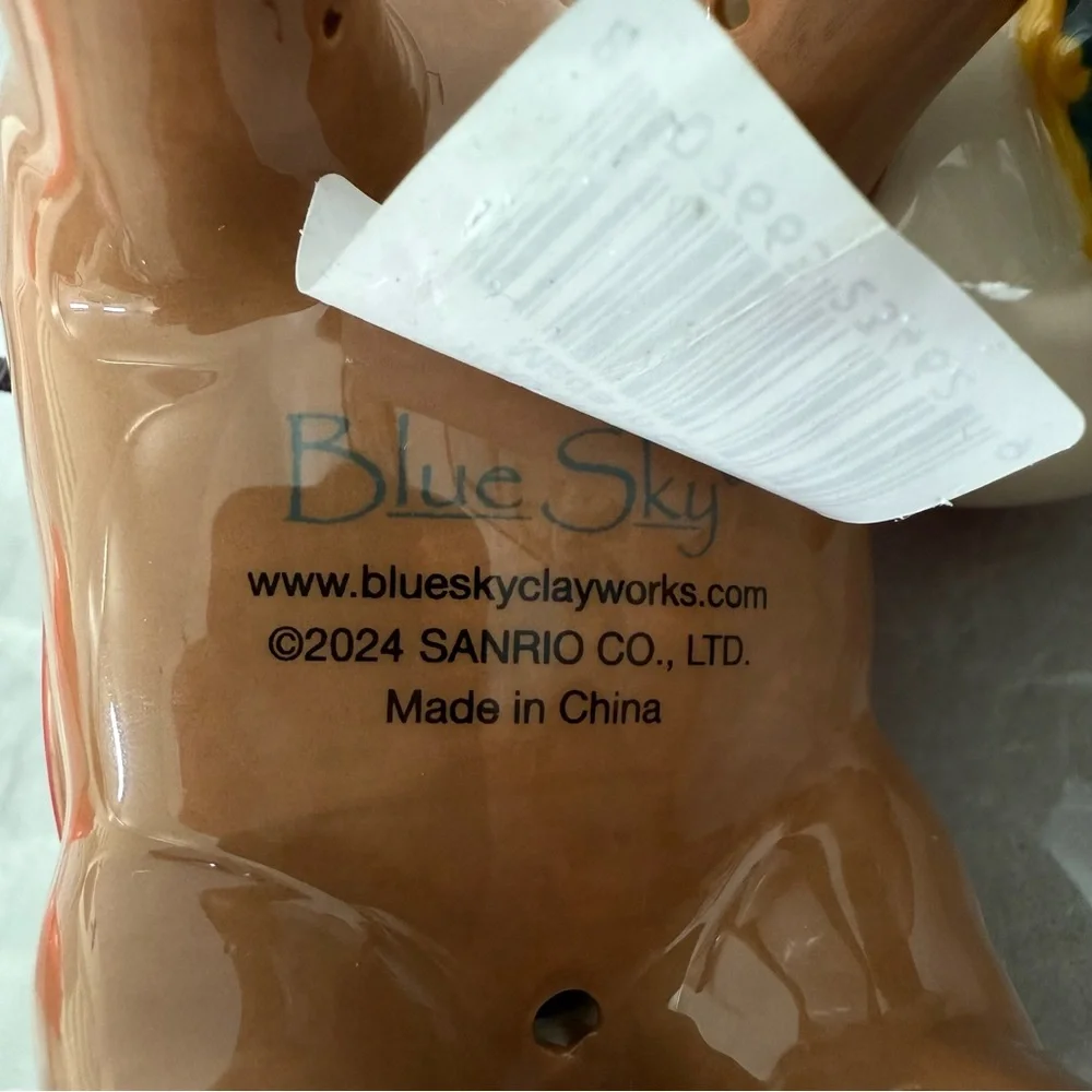 Hello Kitty Blue Sky Western Cowgirl Horse Ceramic Tea Light Holder Home Decor - Picture 11 of 13